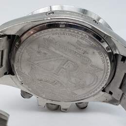 Vestal ZR3015 Oversize 52mm ZR3 Chronograph Brushed Silver Watch 229g alternative image