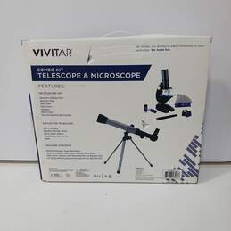 Vivitar Stars & Beyond 300x Microscope & Reflector Telescope Combo Kit IOB alternative image