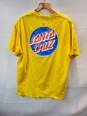 Santa Cruz Skateboards Yellow Short Sleeve T-shirt Size L image number 2