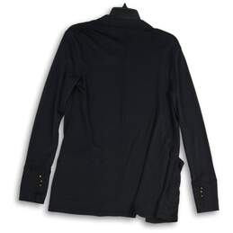 NWT Lands' End Womens Black Long Sleeve Open Front Cardigan Sweater Size XS alternative image