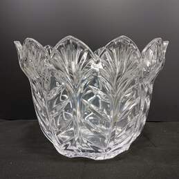 Vintage Fifth Avenue 24% Lead Cut Crystal Display Bowl