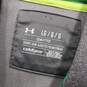 Under Armour Men's Gray Semi-Fitted Hoodie Size L image number 3
