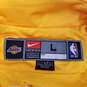 Nike Los Angeles Lakers Gold Warm-Up Suit Size. L (Tall) image number 7