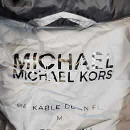 Michael Kors Women Black Puffer Jacket Sz M alternative image