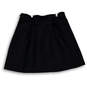 Womens Black Pleated Side Zip Short Length A-Line Skirt Size 12 image number 1