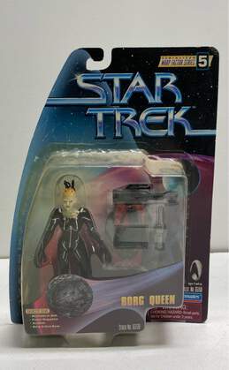 Star Trek BORG QUEEN Alien Action Figure Warp Factor 5 Series Playmates 1998 NIP