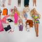 Vintage Bundle of 16 Assorted Barbie Dolls w/Travel Case and Accessories image number 6