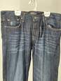 Mens Blue Medium Wash Pockets Denim Bootcut Jeans Size 34x32 T-0528908-M image number 2