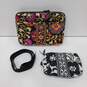 Vera Bradley Mini Laptop Case & Cosmetic Bag 2pc Bundle image number 2