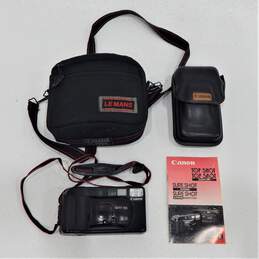 Canon Sure Shot Supreme Film Camera w/ Case & Bag