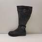 Torrid Plus Size Dual Buckle Knee-High Boot Women's Size 10WW image number 1