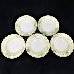 Set of 5 Crown Potteries Co. Gold Bowls alternative image