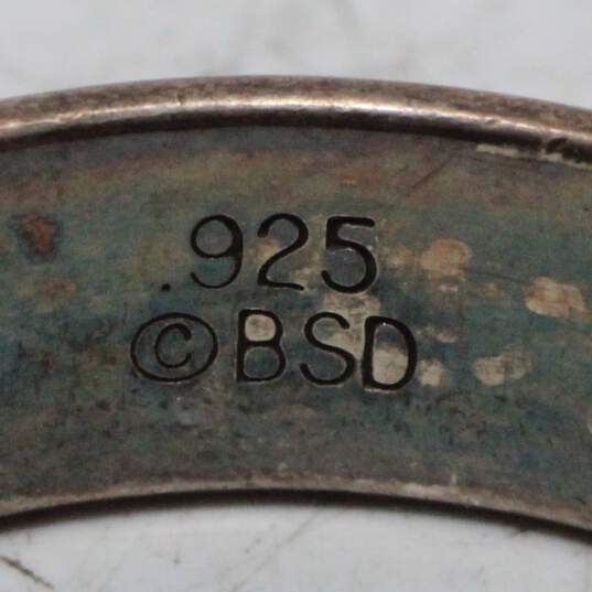 Artisan BSD Signed Sterling Silver Ring Size 9.5 - 6.0g image number 7