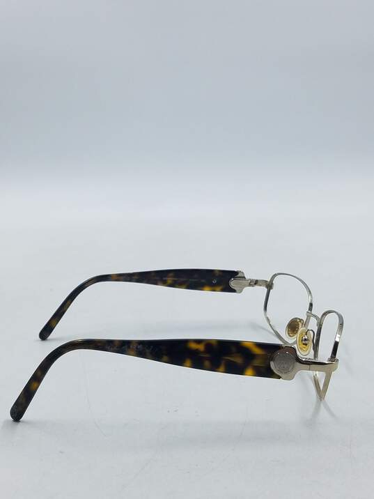 Versace Silver Rectangle Eyeglasses image number 5