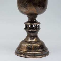 Sterling Silver Yaddish Cup Goblet w/Monogram 59.8g alternative image