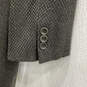 Authentic Mens Gray Long Sleeve Notch Lapel Two-Button Blazer Size 42 C image number 4
