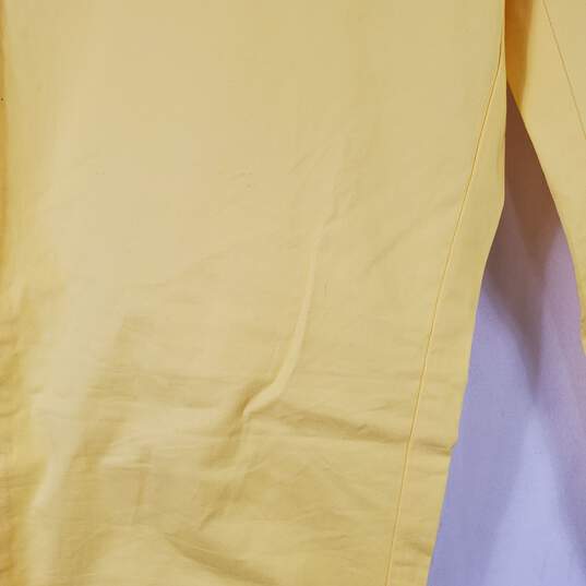 Armani Exchange Men's Yellow Chino Pants SZ 31 image number 4