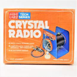 Mini Labs Tech Series Crystal Radio Kit No. 2012 Vintage Sealed