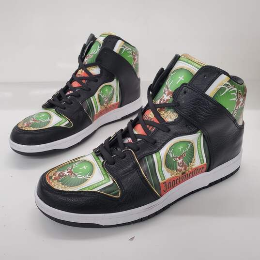 Jagermeister Men's Limited Edition Garrixon Stag High Sneakers Size 13 image number 1
