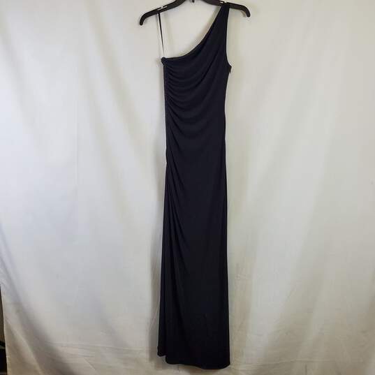 Laundry By Shelli Women Black Gown Dress Sz 4 image number 2
