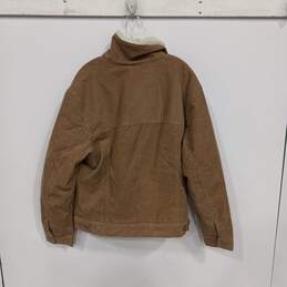 H&M Men's Fleece Lined Corduroy Jacket Size M alternative image