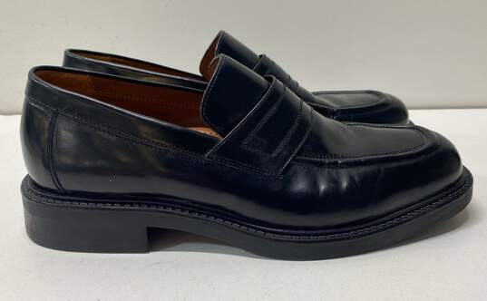 Nunn Bush Black Leather Loafers Shoes Men's Size 9 M image number 3