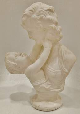 Vintage Plaster Chalkware Bust Statue A Mother's Love alternative image