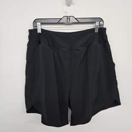Black High Waist Athletic Shorts