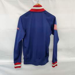 Mondetta United States Blue & Red Zip-Up Jacket Size XS alternative image