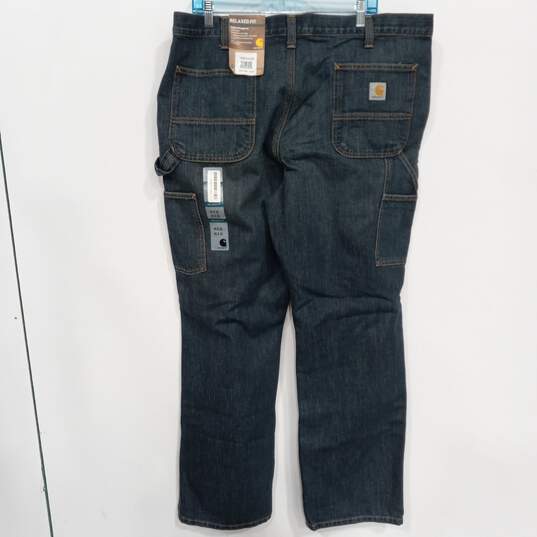 Carhartt Men's Blue Jeans Size 40x32 NWT image number 2