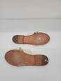 Women Frye Ruth Criss Cross Leather Flat Sandals Size-8.5 Used image number 5