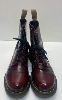 Dr Martens 1460 Leather Ankle Combat Boots Red 11 alternative image