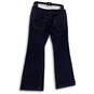 Womens Blue Denim Pockets Medium Wash Comfort Bootcut Leg Jeans Size 4 image number 2