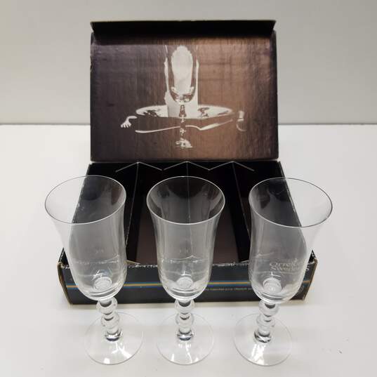 Orrefors Sweden Simon Gate Wine Glasses Set of 3 image number 1