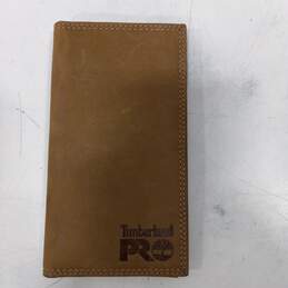 Timberland PRO Tan Leather Long Bifold Rodeo Wallet