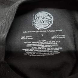 Demon Slayer Anime Front Print T Shirt Size S alternative image