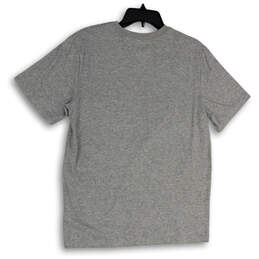 Mens Gray Short Sleeve Crew Neck Classic Pullover T-Shirt Size Medium alternative image
