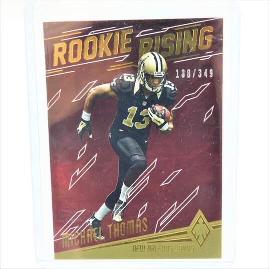 2016 Michael Thomas Panini Phoenix Rookie Rising Red /349 New Orleans Saints image number 1