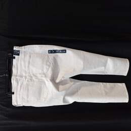 J. Crew Straight White Jeans Size Women's Size 34 alternative image