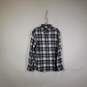 NWT Mens Plaid Regular Fit Long Sleeve Collared Button-Up Shirt Size Large image number 1