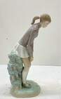 Lladro Porcelain Female Golfer 11 inch Tall Ceramic Figurine image number 2
