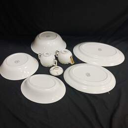 7pc Bundle of Century by Salem Commodore 22K Gold Trimmed Serving Dishes alternative image