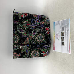 Authentic Womens Multicolor Floral Inner Pocket Double Strap Shoulder Bag