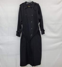 AUTHENTICATED WMN'S BURBERRYS' OF LONDON DOUBLE BREASTED TRENCH COAT SZ 18 XX