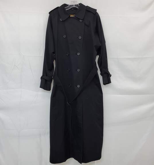 AUTHENTICATED WMN'S BURBERRYS' OF LONDON DOUBLE BREASTED TRENCH COAT SZ 18 XX image number 1