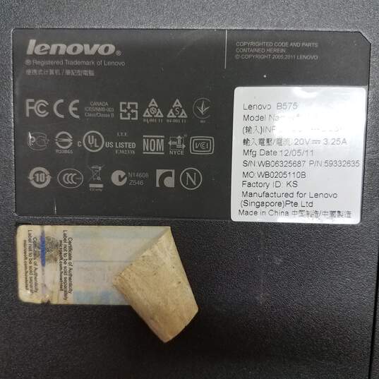 Lenovo B575 15in Laptop AMD E-450 CPU 4GB RAM 320GB HDD image number 7