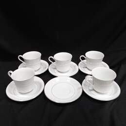 11pc Huntington Tea Cup & Saucer Set