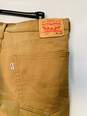 Men's Tan Levi Dress Pants Size: 36x34 image number 4