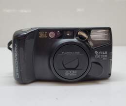 Fuji Discovery 1000 Zoom 35mm Compact Camera w/Date For Parts/repair AS-IS