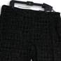 NWT NYDJ Womens Black Houndstooth Flocked Legging Cropped Jeans Size 20 image number 3